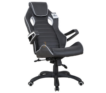 Кресло Techno Pro GM-003 вставки серые