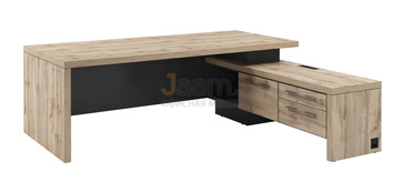 Кабинет руководителя Стол с тумбой правый с розеткой Т-22Пр.1000