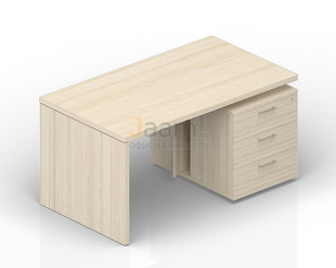 Кабинет руководителя Стол на опорной тумбе правый NR200T3D