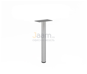 Мебель для персонала Опора металлическая серая для приставок и брифингов