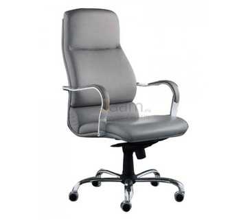 Кресло для руководителя Комфорт/П Кожа нестандартная/база хром