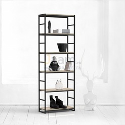 Мебель для персонала Стеллаж высокий с гор.орг. METALFRAME OAK 2