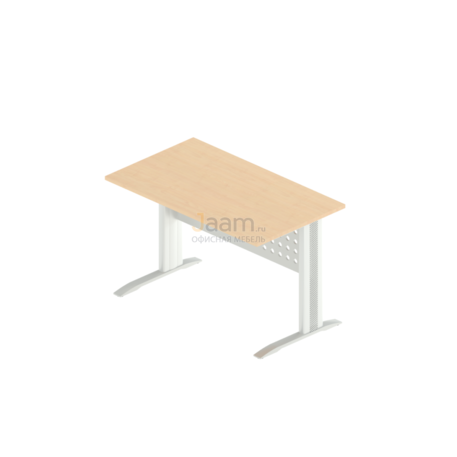Мебель для персонала Стол прямой на металлокаркасе АМК-4,ОА-01/1200