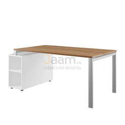 Кабинет руководителя Стол руководителя на опорной тумбе. Правый TES284136