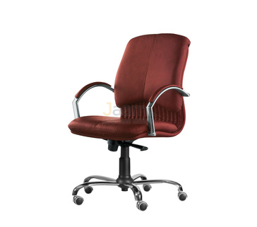 Кресло для руководителя Мара/Д Кожа стандартная/база хром
