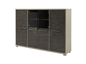 Кабинет руководителя Офисный шкаф четырёхсекционный Z-34-01